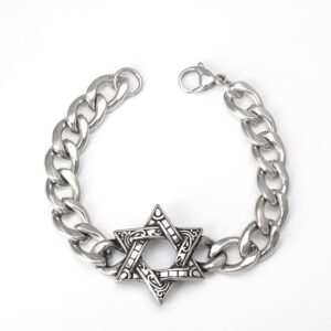 Pure Stainless Steel Cuban Bracelet