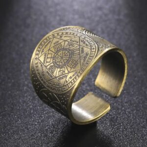 7 Archangels Ring( Gold plated)