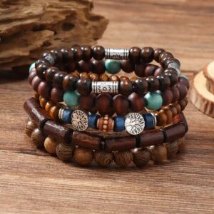 Multi-Layer wooden beads(Luck)