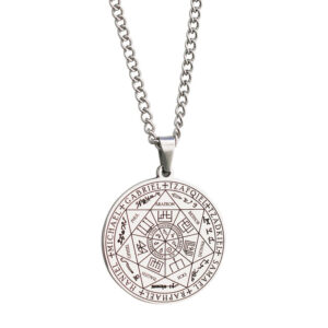 Seven Archangel Stainless Steel Necklace (Silver)