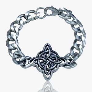 Celtic Knot/Trinity Star Charm Bracelet