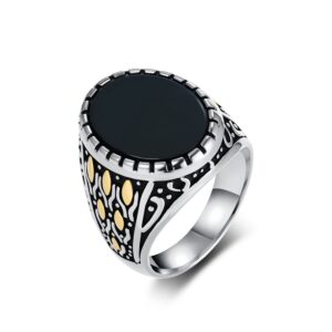Midnight Crown Ring( Silver)
