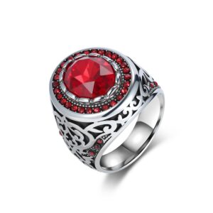 Royal Crest Ring (Red)