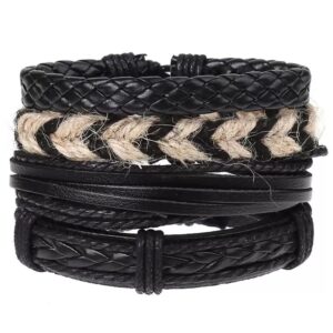 Pure Wooden 4Layer Bracelet
